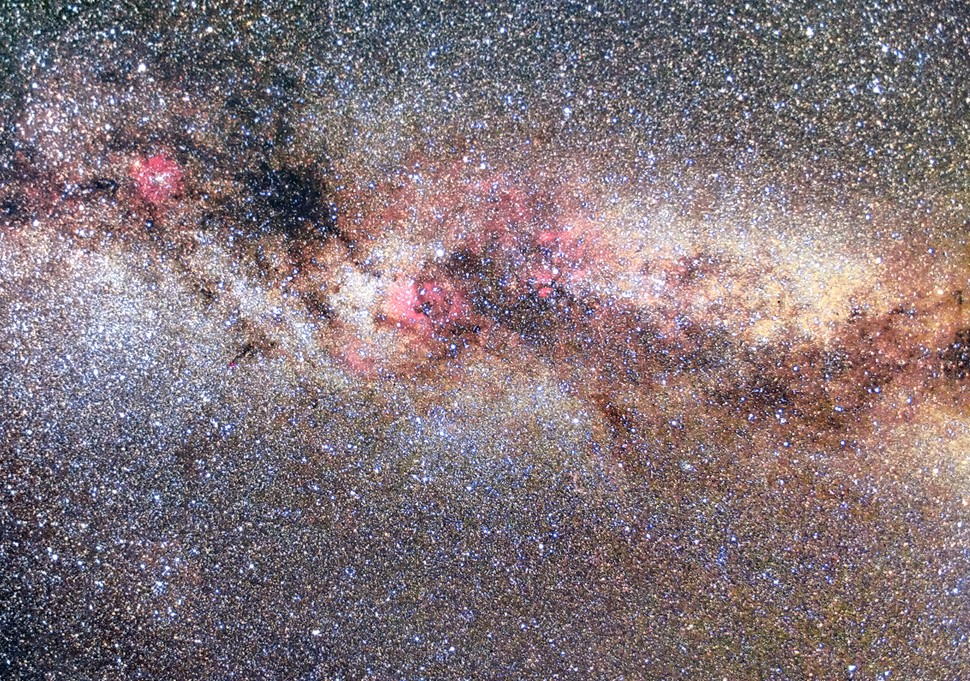 HTT 2009: Ml�cn� dr�ha - Souhvezd� Cygnus, &copy; Ralf Hofner 