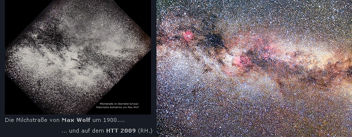 Die Sommer-Milchstra�e unter sehr guten Bedingungen im historischen Vergleich