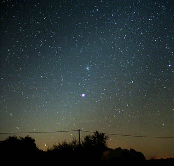 Zodiakallicht mit Venus &nbsp;&nbsp;&copy; Verena Tie�en