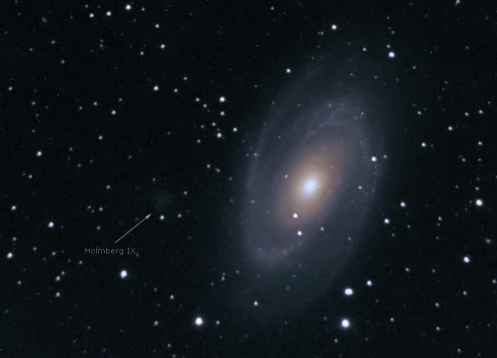 M81, Holmberg IX, © Michael Möckel