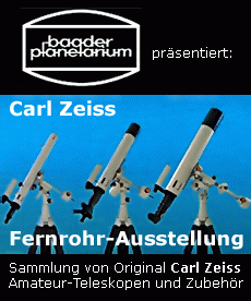 Einige schöne Zeiss Fernrohre aus der Sammlung von Thomas Baader