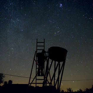 Das Riesendob vor der Wintermilchstra�e - man beachte die  Stern- und Dunkelwolken in den Sternbildern Tau und Gem