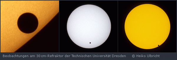 Venustransit in Dresden &copy; Heiko Ulbricht