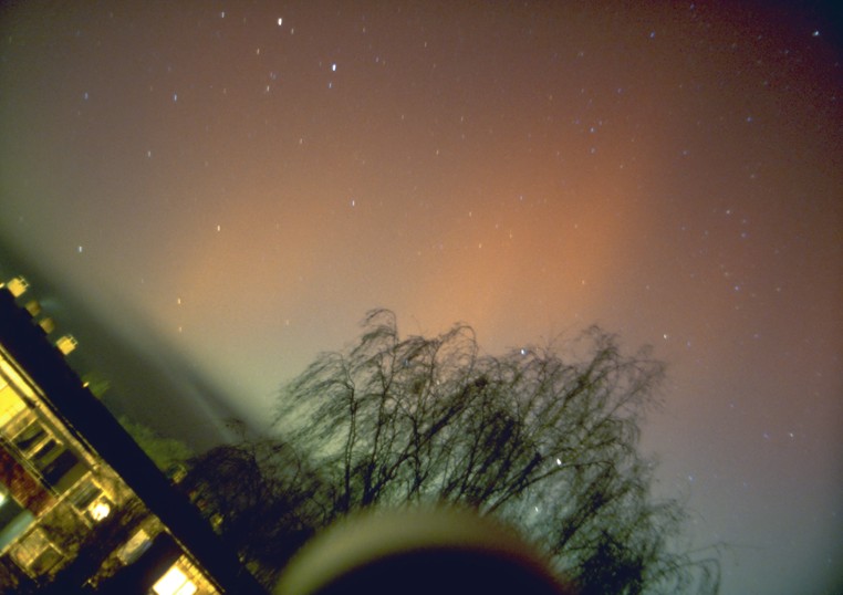 Polarlicht am 6.4.2000 &copy; Ralf Hofner