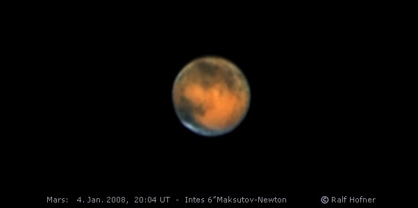 Mars im 6-Z�ller &copy; Ralf Hofner