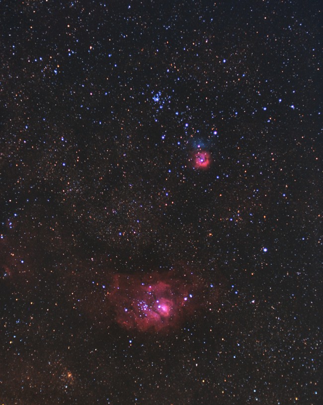 M20, M21, M8 &copy; Ralf Hofner