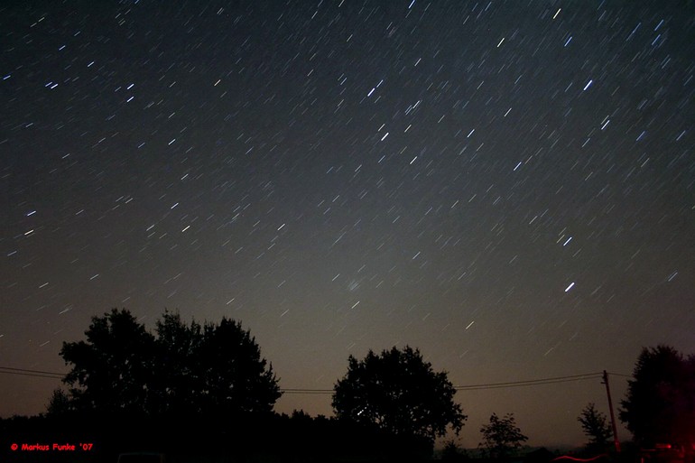 Das Zodiakallicht auf dem HTT 2007