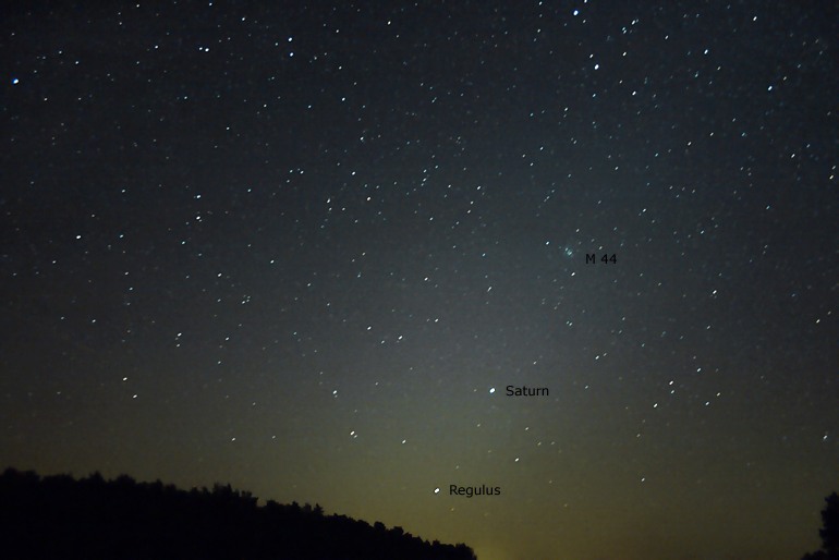 Das Morgen-Zodiakallicht auf dem HTT 2006