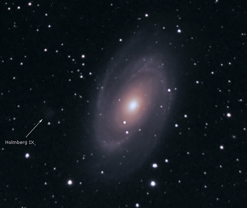 M 81 im 5-Zöller © Michael Möckel, AstroTeam Elbe-Elster e.V.